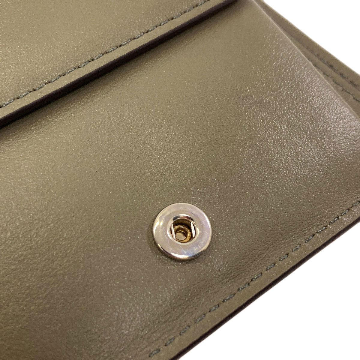 MaisonMargiela 4 stitches Bifold Wallet with Coin Pocket Leather Ladies [Used]