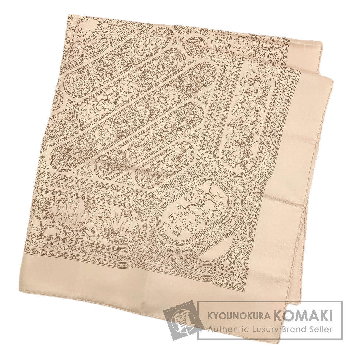 HERMES Carre90 Column Scarf Silk Ladies [Used]