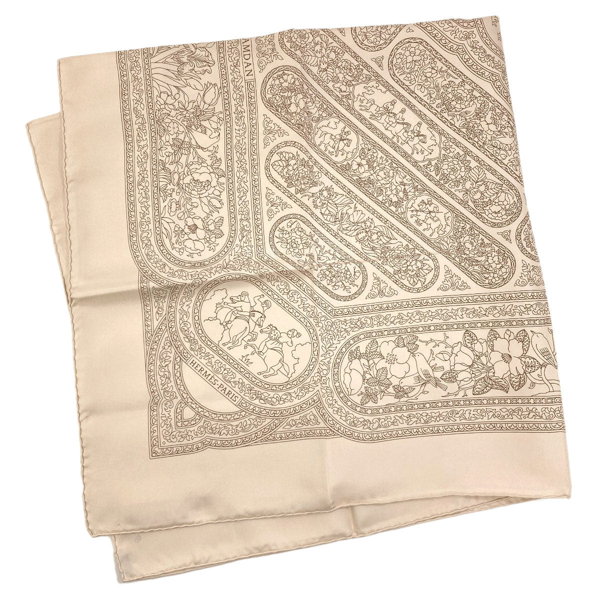 HERMES Carre90 Column Scarf Silk Ladies [Used]
