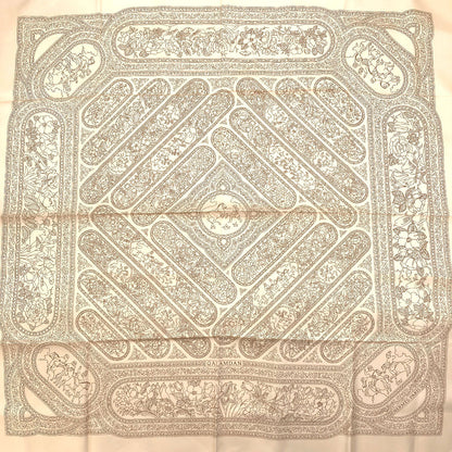 HERMES Carre90 Column Scarf Silk Ladies [Used]