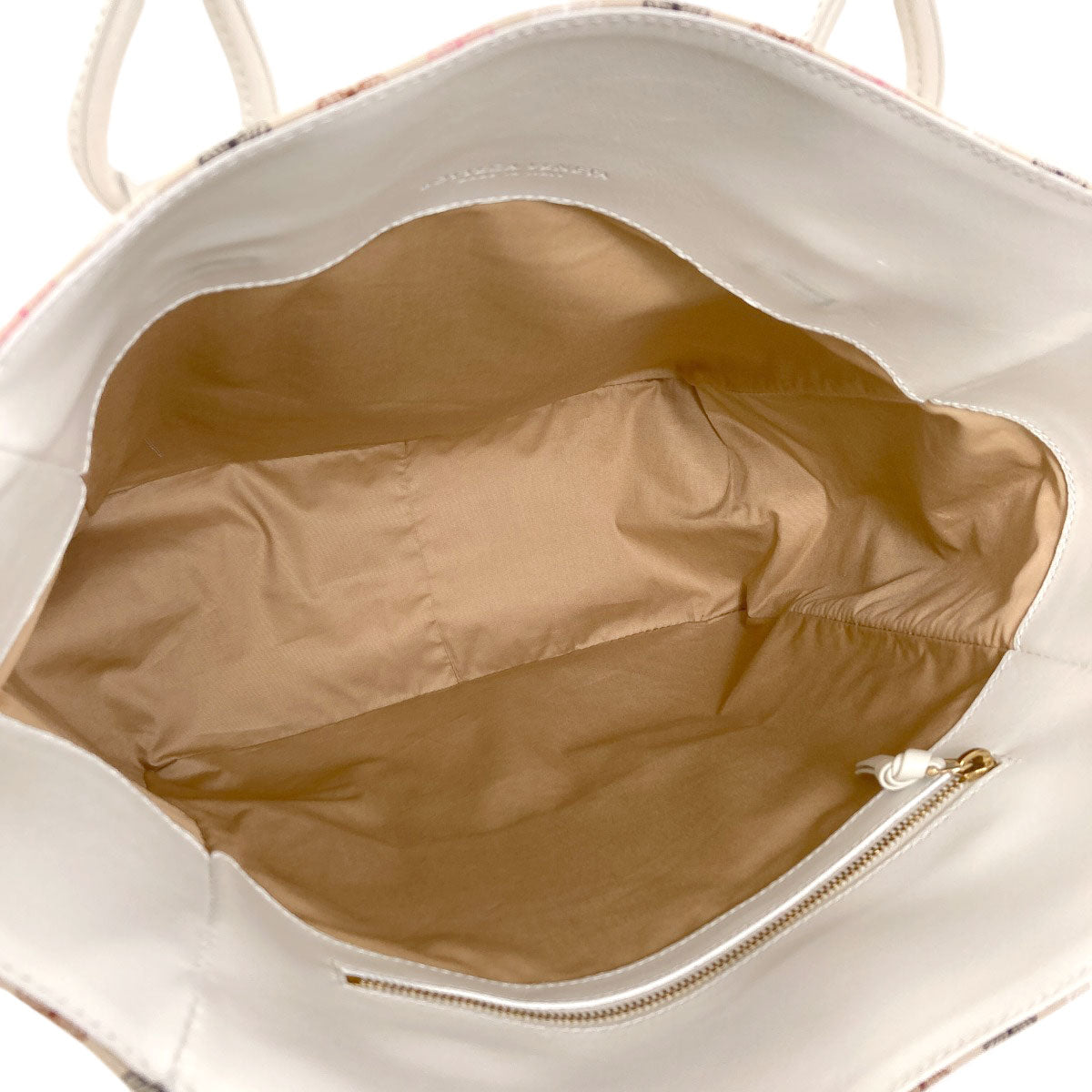 BOTTEGA VENETA Butterfly pattern Tote Bag Canvas Ladies [Used]