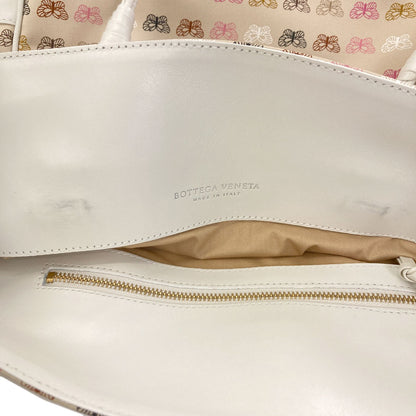 BOTTEGA VENETA Butterfly pattern Tote Bag Canvas Ladies [Used]