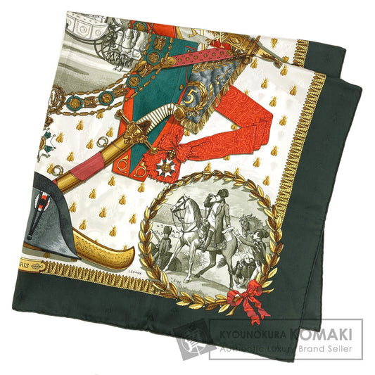 HERMES Carre90 Napoleon Scarf Silk Ladies [Used]