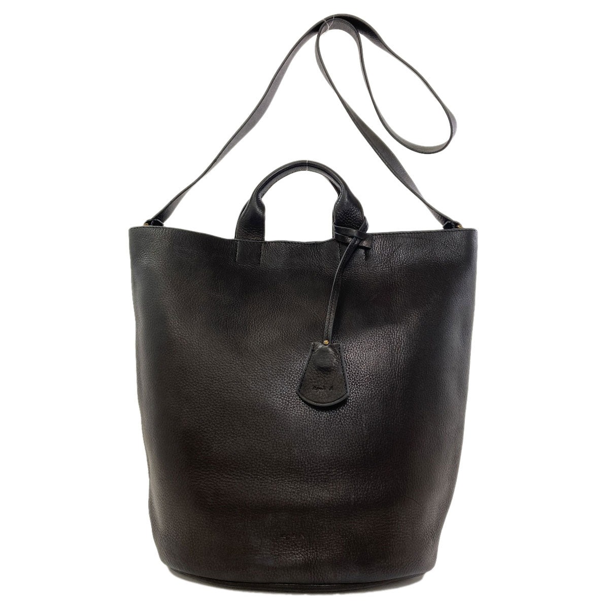 agnes b. 2WAY Handbag Leather Ladies [Used]