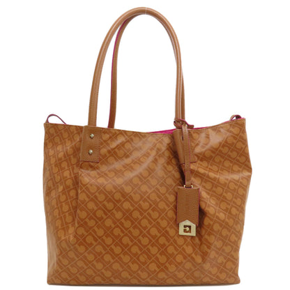 GHERARDINI Logo motif softy reversible Handbag Polyester Polyurethane coatingLadies [Used]
