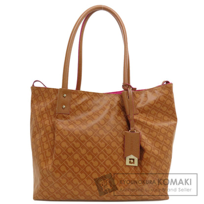 GHERARDINI Logo motif softy reversible Handbag Polyester Polyurethane coatingLadies [Used]