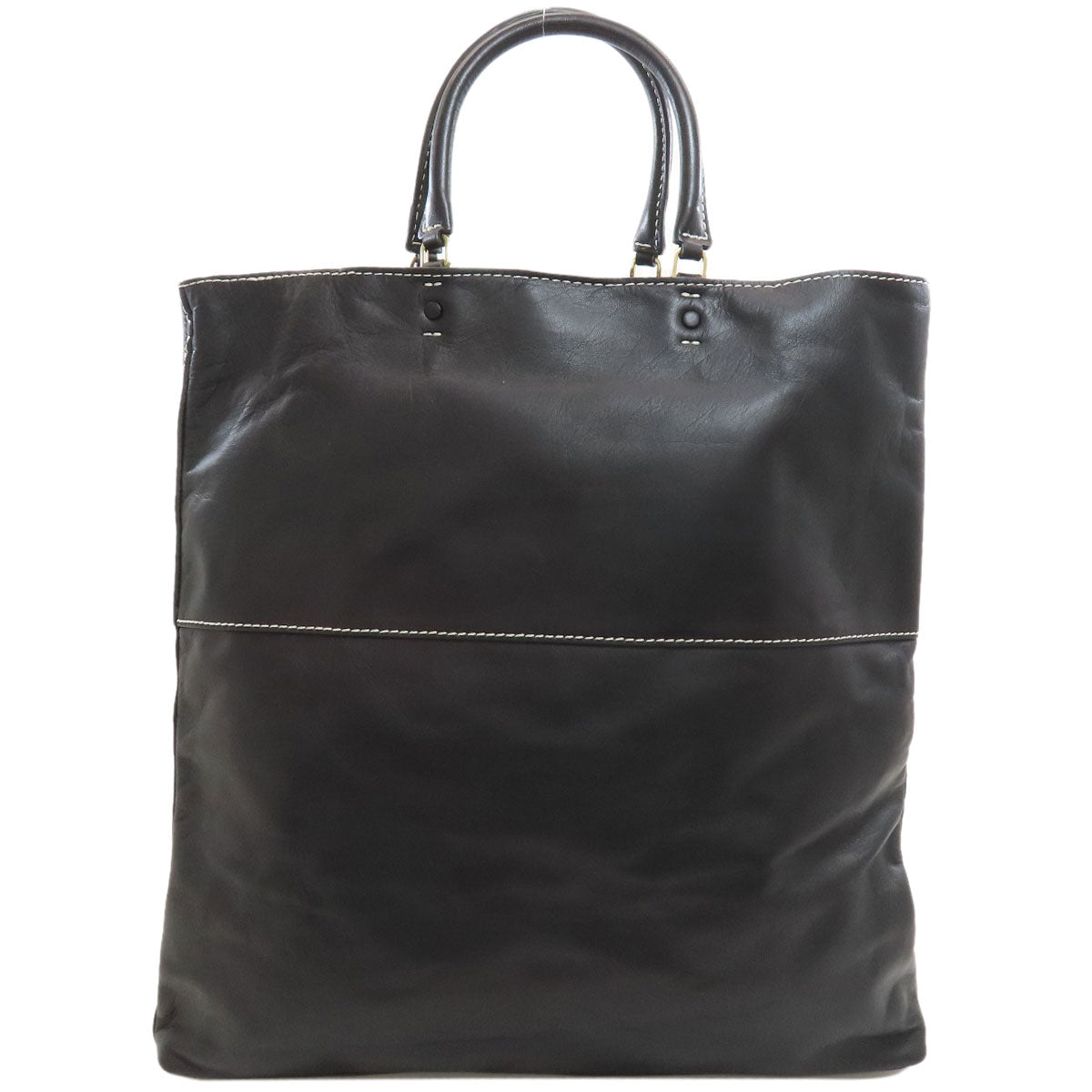 agnes b. 2WAY Handbag Leather Ladies [Used]