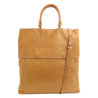 agnes b. 2WAY Tote Bag Leather Ladies [Used]