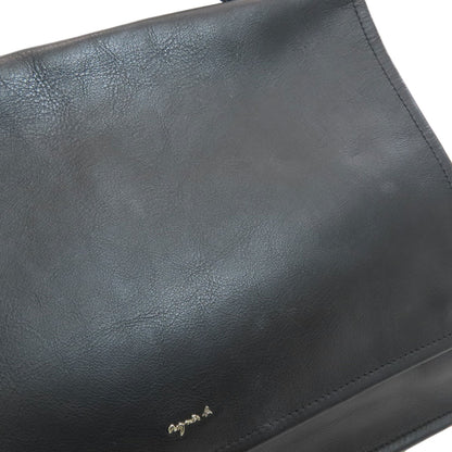 agnes b. 2WAY Handbag Leather Ladies [Used]