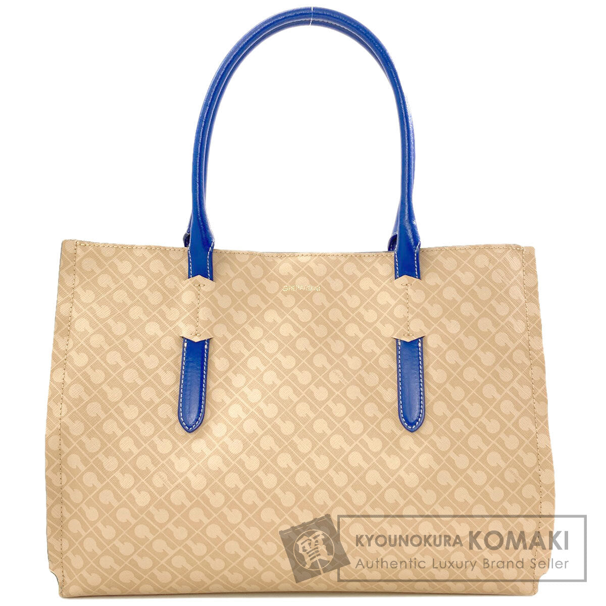 GHERARDINI Logo motif softy Tote Bag PVC Ladies [Used]
