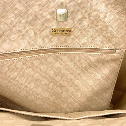 GHERARDINI Logo motif softy Tote Bag PVC Ladies [Used]