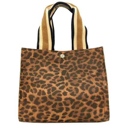 ADMJ Power Jet Leopard Pattern Handbag PVC Ladies [Used]