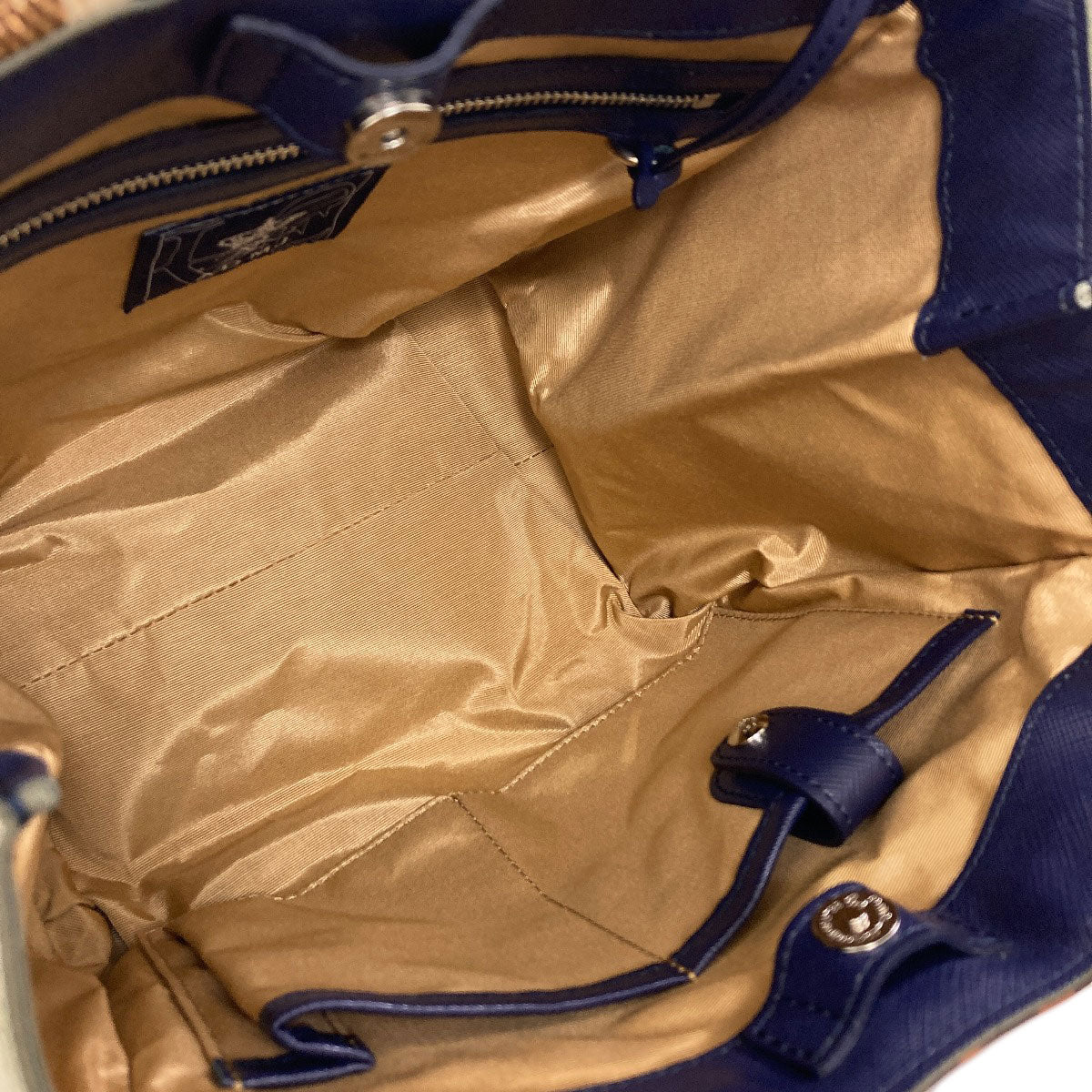 ADMJ Power Jet Leopard Pattern Handbag PVC Ladies [Used]