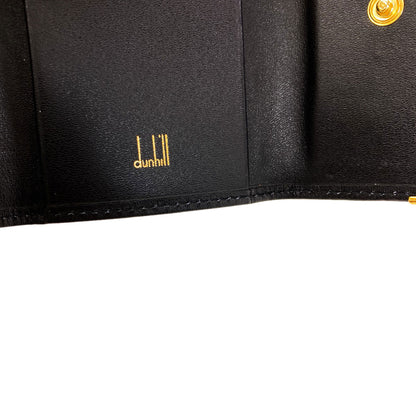 Dunhill logo key holder Leather mens [Used]