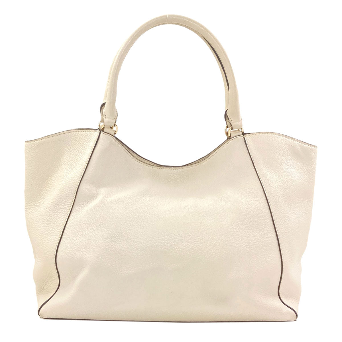 Tory Burch logo Tote Bag Leather Ladies [Used]