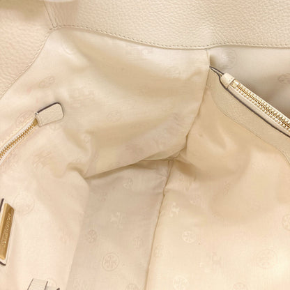 Tory Burch logo Tote Bag Leather Ladies [Used]