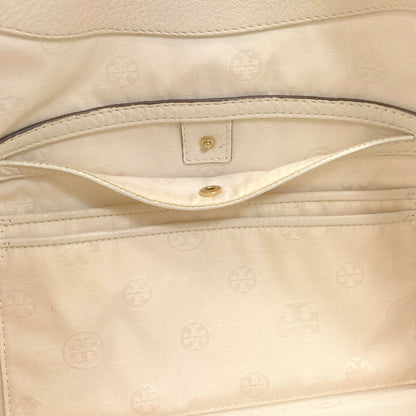 Tory Burch logo Tote Bag Leather Ladies [Used]
