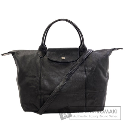 Longchamp Le Pliage Cuir 2WAY Handbag Leather Ladies [Used]