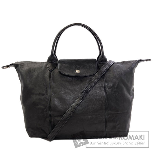 Longchamp Le Pliage Cuir 2WAY Handbag Leather Ladies [Used]