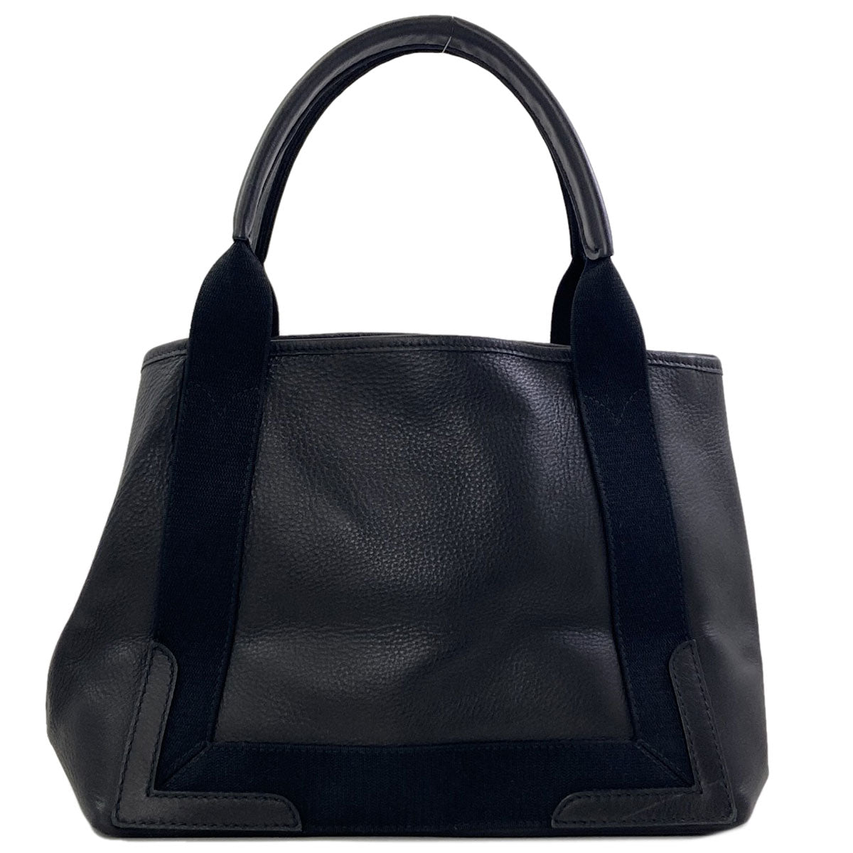 BALENCIAGA 333933 NAVY CABAS Tote Bag Leather Ladies [Used]