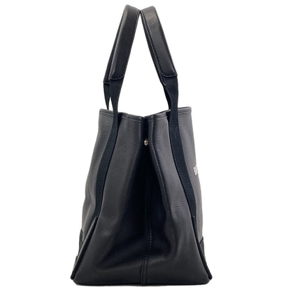 BALENCIAGA 333933 NAVY CABAS Tote Bag Leather Ladies [Used]