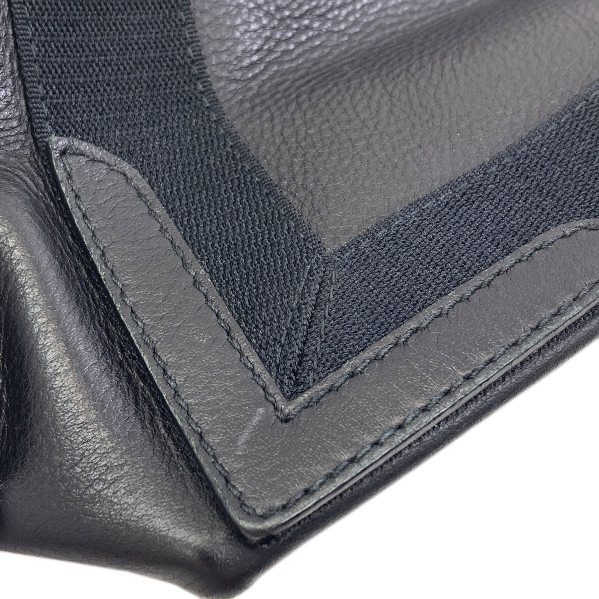 BALENCIAGA 333933 NAVY CABAS Tote Bag Leather Ladies [Used]