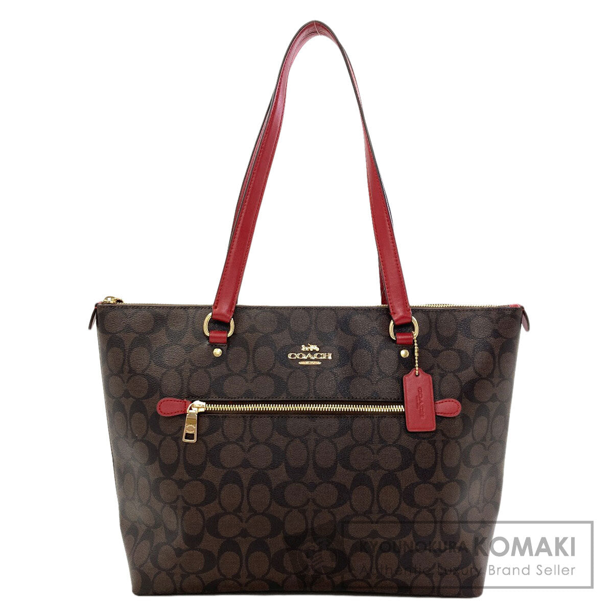 COACH 79609 Signature Tote Bag PVC Ladies [Used]
