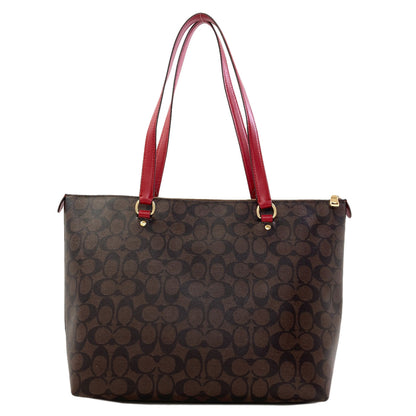 COACH 79609 Signature Tote Bag PVC Ladies [Used]