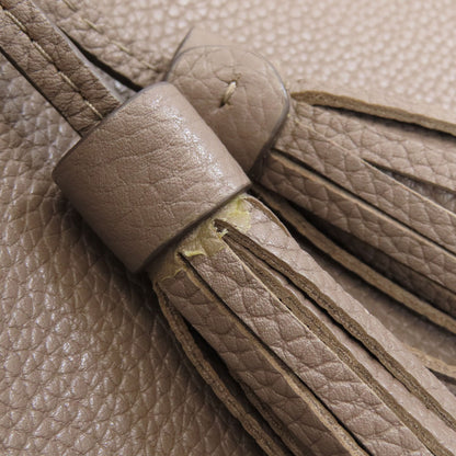 Tory Burch Mac Glow Tote Bag Leather Ladies [Used]