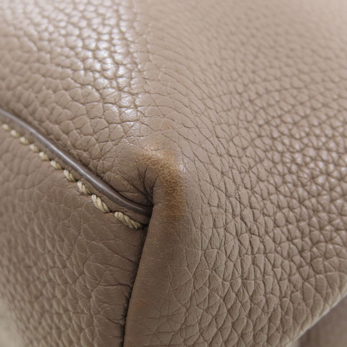 Tory Burch Mac Glow Tote Bag Leather Ladies [Used]