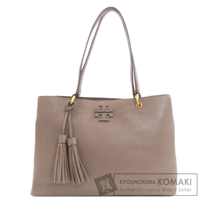 Tory Burch Mac Glow Tote Bag Leather Ladies [Used]