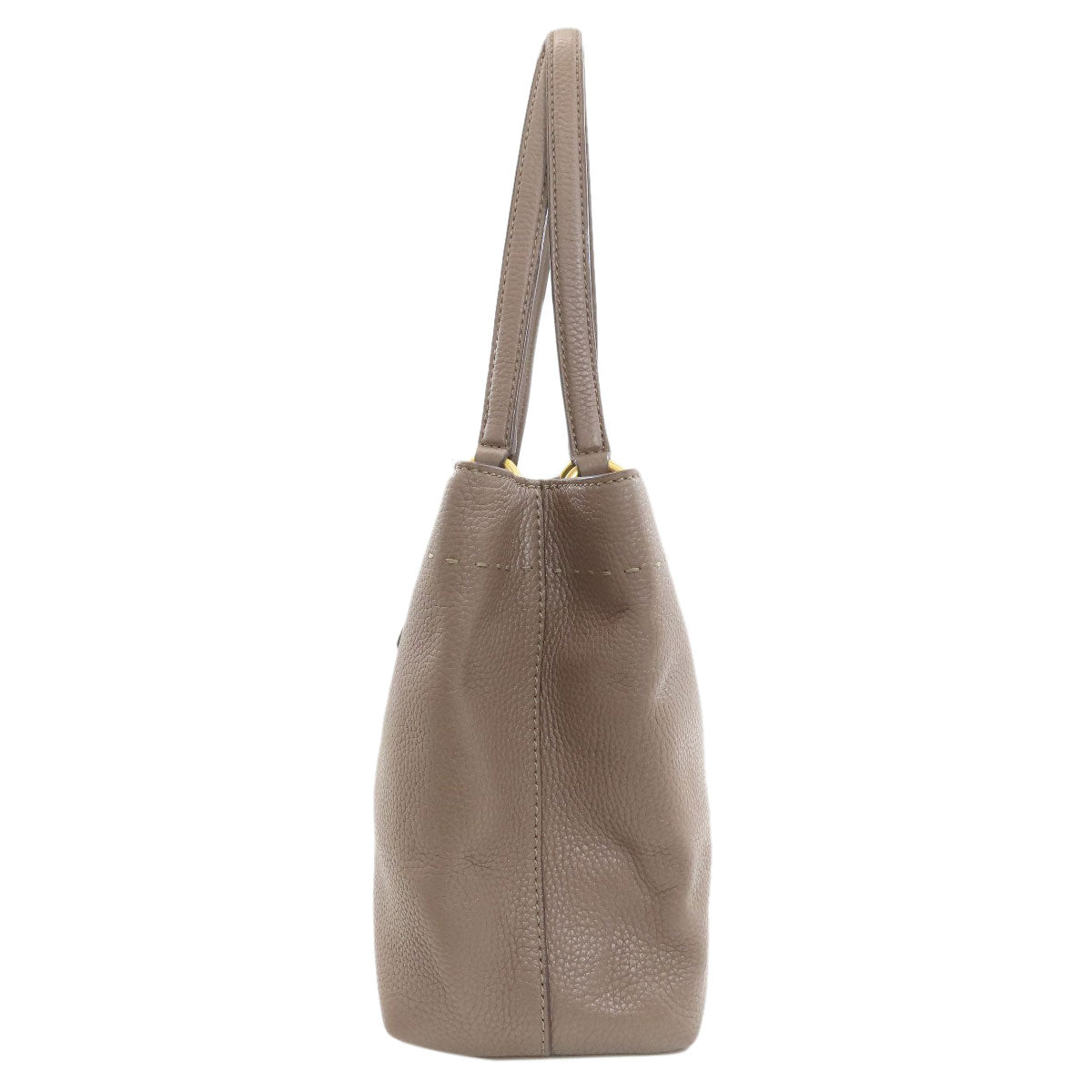 Tory Burch Mac Glow Tote Bag Leather Ladies [Used]