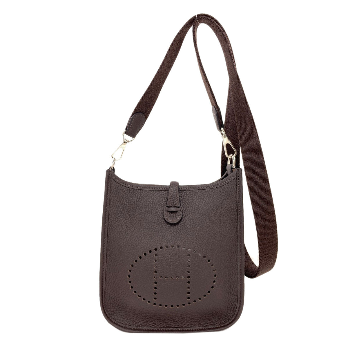 HERMES EvelyneTPM SilverHardware Shoulder Bag Taurillon Clemence Ladies [Used]