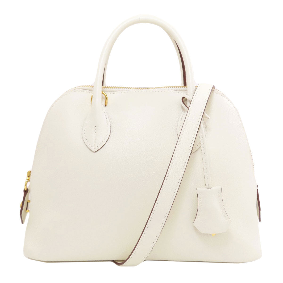 HERMES Bolide1923 25 Verso Gold Hardware Handbag Evercolor Ladies [Used]