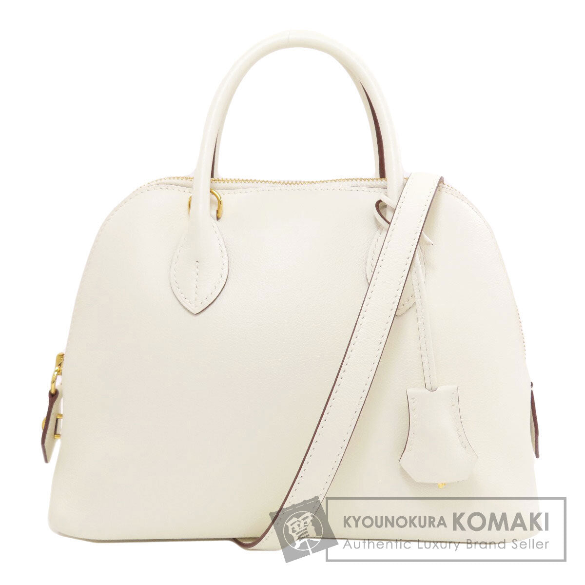 HERMES Bolide1923 25 Verso Gold Hardware Handbag Evercolor Ladies [Used]