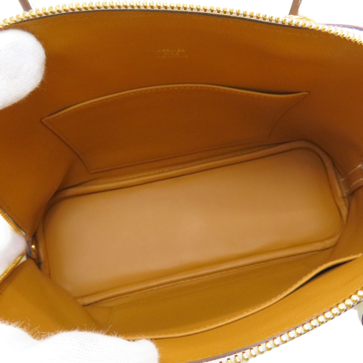 HERMES Bolide1923 25 Verso Gold Hardware Handbag Evercolor Ladies [Used]