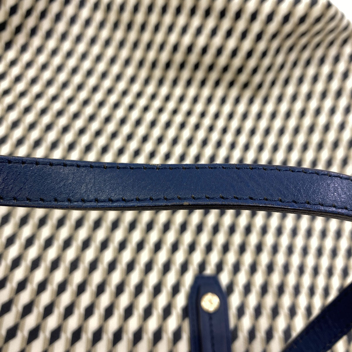 Sazaby Geometric pattern Tote Bag PVC Ladies [Used]