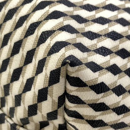 Sazaby Geometric pattern Tote Bag PVC Ladies [Used]
