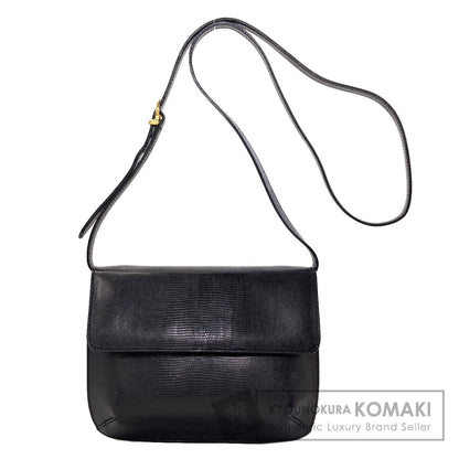 Salvatore Ferragamo Long Shoulder Embossed Shoulder Bag Calf Ladies [Used]