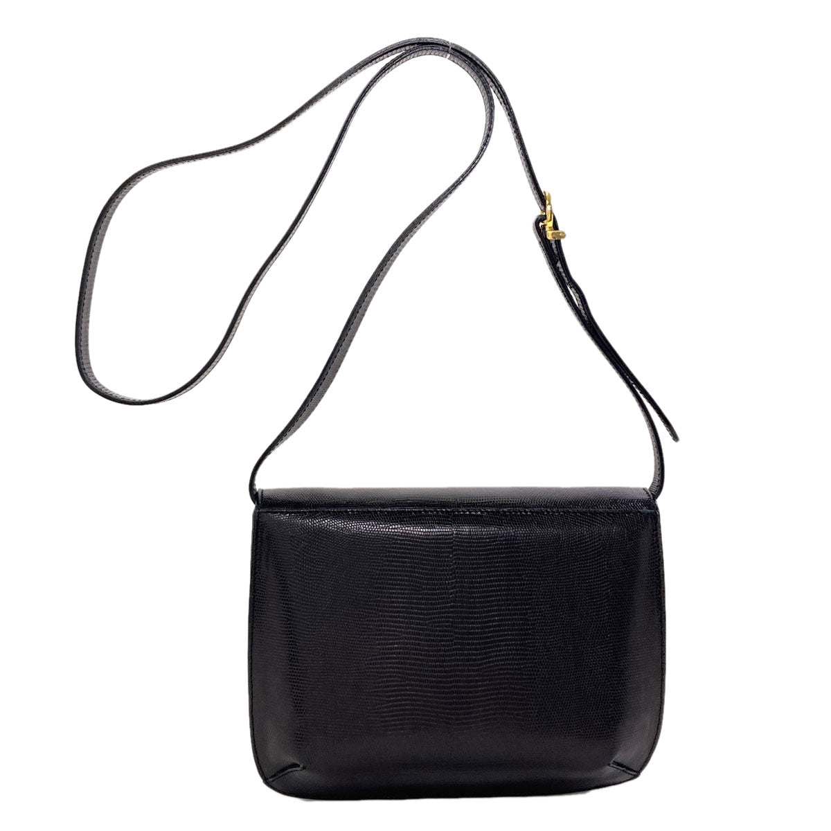 Salvatore Ferragamo Long Shoulder Embossed Shoulder Bag Calf Ladies [Used]