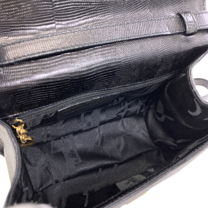 Salvatore Ferragamo Long Shoulder Embossed Shoulder Bag Calf Ladies [Used]