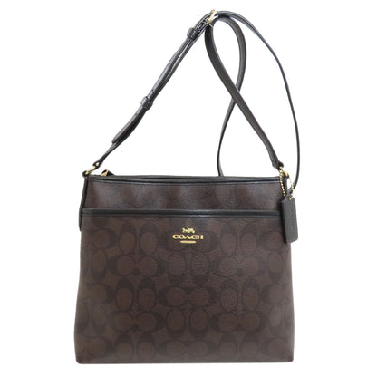 COACH F29210 Long Shoulder Signature Shoulder Bag PVC Ladies [Used]
