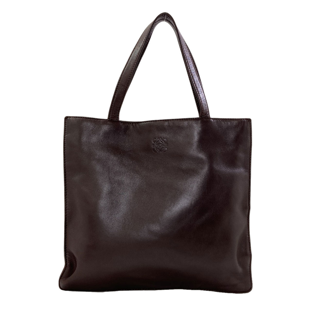 LOEWE square anagram Handbag Lambskin Ladies [Used]