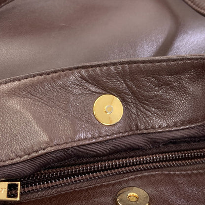LOEWE square anagram Handbag Lambskin Ladies [Used]