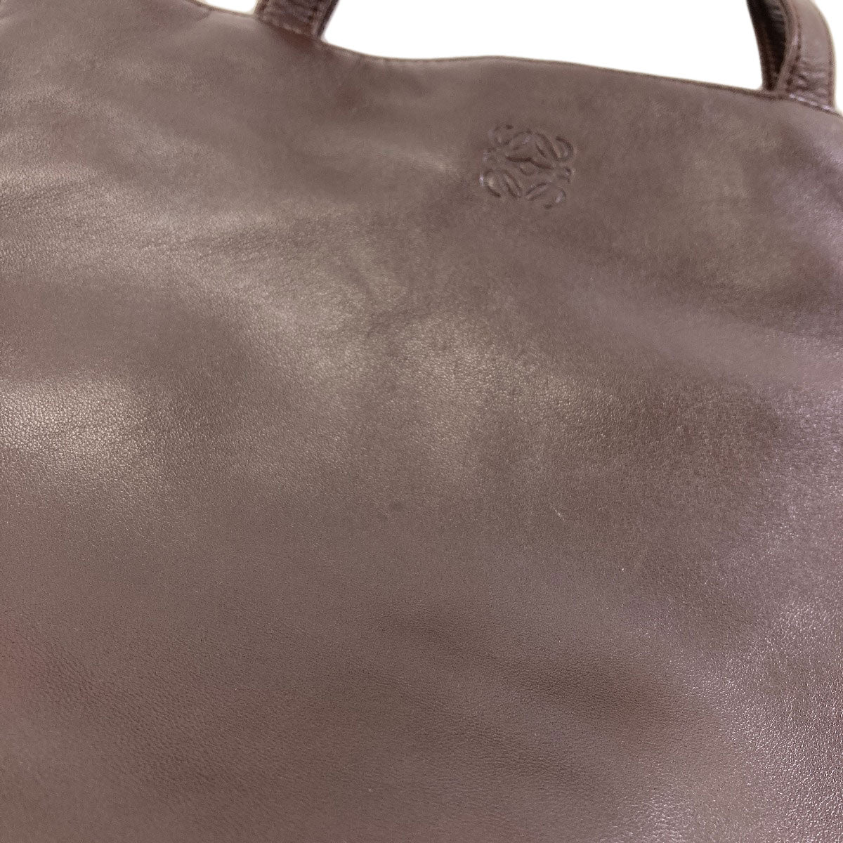 LOEWE square anagram Handbag Lambskin Ladies [Used]