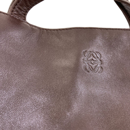 LOEWE square anagram Handbag Lambskin Ladies [Used]