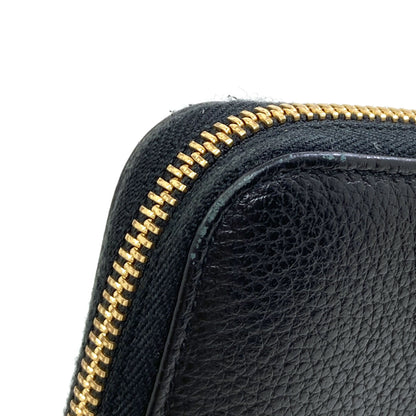 Salvatore Ferragamo Gancini Long wallet (with coin pocket) Leather Ladies [Used]