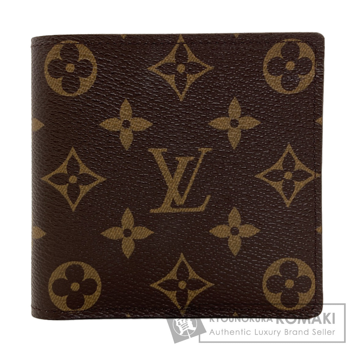 LOUIS VUITTON M61675 Portefeiulle・Marco Bifold Wallet with Coin Pocket Monogram canvas mens [Used]