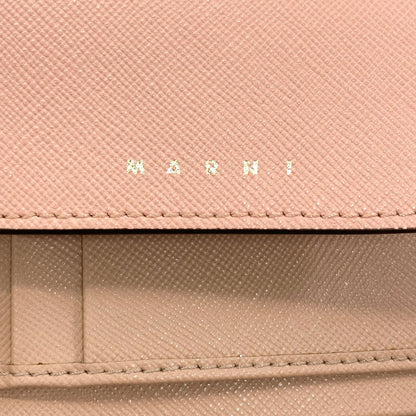 MARNI logo Tri-fold wallet (with Coin Pocket) PVC Ladies [Used]