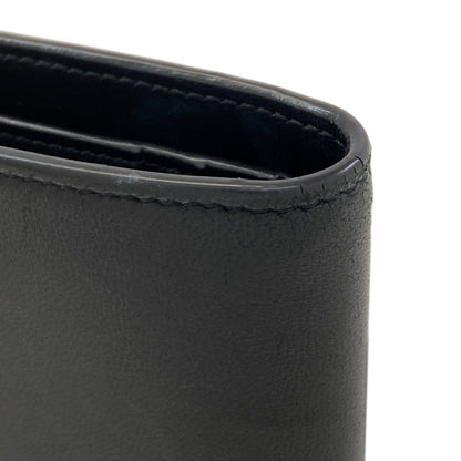 CELINE Small flap wallet Triomphe Tri-fold wallet (with Coin Pocket) Leather Ladies [Used]